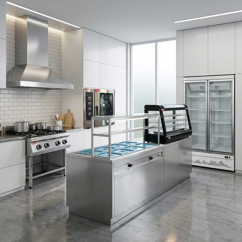 Commercial kitchen product range