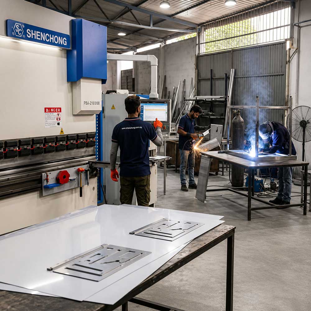 Hiru stainless steel workshop